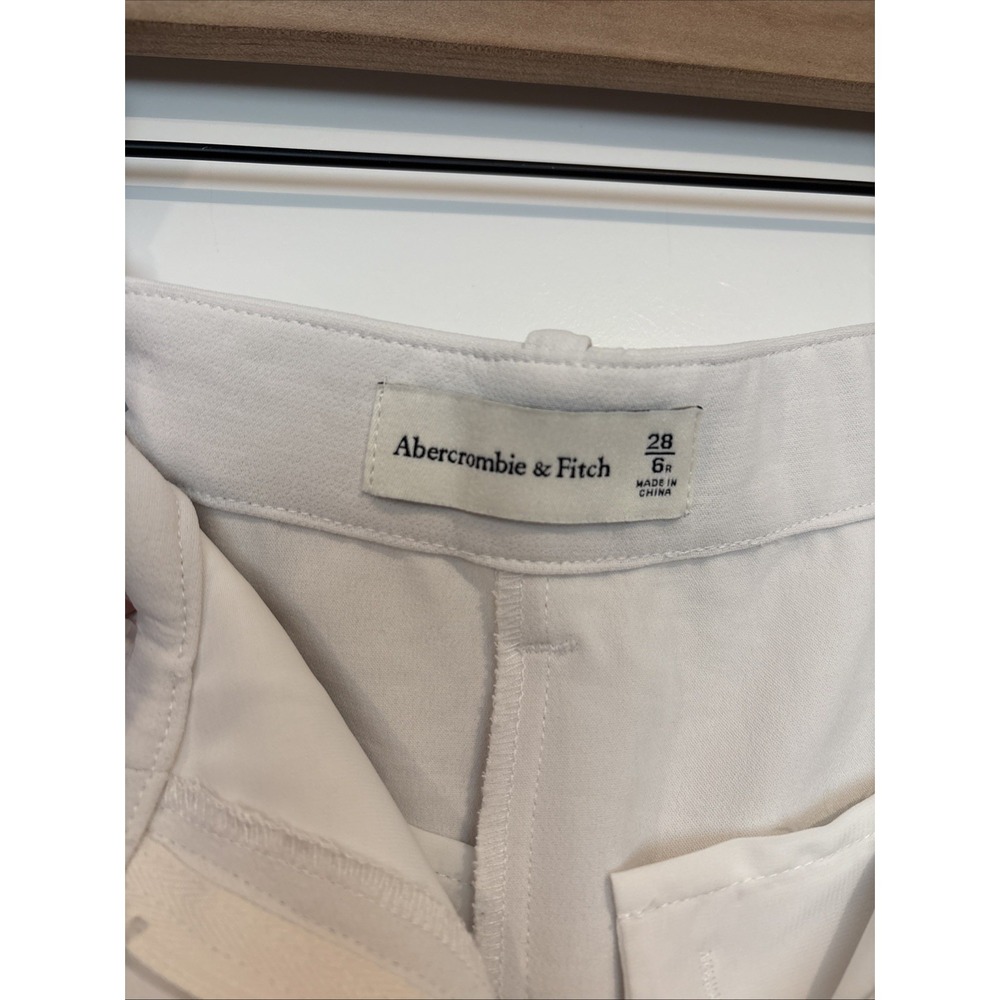 Abercrombie & Fitch Elevated Basic L Wide Leg Pleated Dress Trousers Boho Indie - Picture 3 of 6